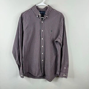 Camisa Ralph Lauren Para Hombre Talla 16 L Informal Oxford Calce Clásico - Imagen 1 de 4