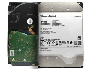 WD Ultrastar DC HC530 14TB SATA 6G 3.5" 7200RPM Enterprise HDD - WUH721414ALE604