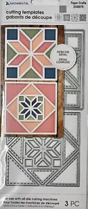 Momenta Quilt Quadrate stirbt - 3 Stck. selten! Im Ruhestand! Super süß! - Bild 1 von 1