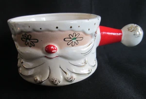 1959 Holt Howard Starry Eyed Santa Straight Handle Mug Christmas Collectible - Picture 1 of 8