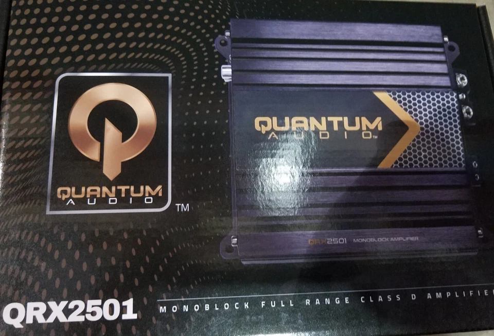 Amplificador Mono QRX2501 2500 VATIOS Gama Completa Coche Audio Moto Compacto Foto 1 de 1