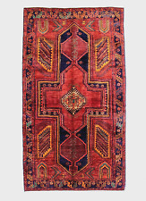 Hand Knotted Rust Luri Tribal Oriental Area Rug Wool Carpet 5'9" x 10'5"