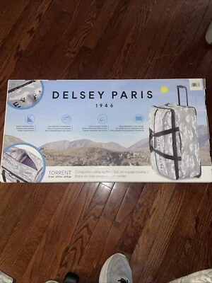 Delsey Paris Torrent 2-Wheel 28" Duffel Bag, Black - Image 1 of 4