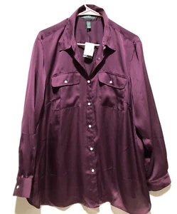 Lauren Ralph Lauren Button Down Hemd Damen Gr. XL Arbeit Formell Arbeit Karriere Job NW - Bild 1 von 5
