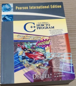 C++ HOW TO PROGRAM BY DEITEL INTERNATIONAL EDITION PAPERBACK 1373 PAGES ! - Picture 1 of 16