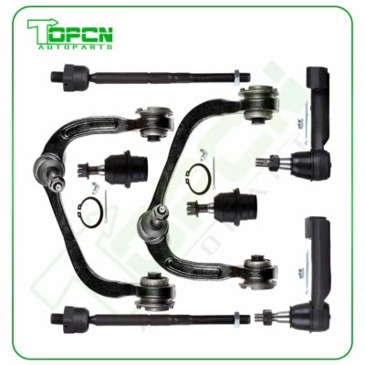 8pcs Front Upper Control Arms Lower Ball Joints For 2007-2014 15 Ford Expedition - Image 1 of 4