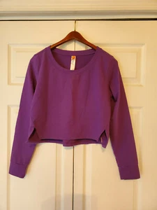 Lucy Women's Size Medium Purple Long Sleeve Sweatshirt - Picture 1 of 7