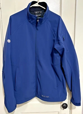Marmot Blue Gore Windstopper Soft Shell Jacket Men's Size XL - Image 1 of 4