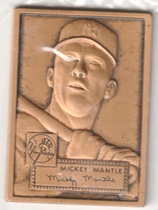 1996 Topps 1952 Mickey Mantle Rookie bronze card still sealed in cello packaging - Picture 1 of 4