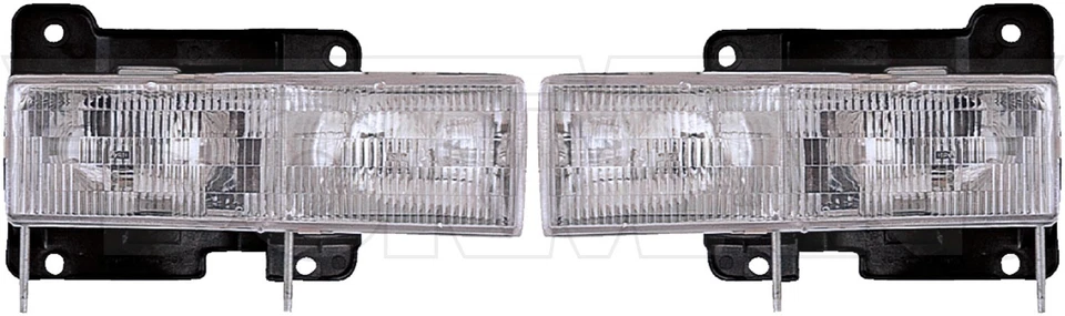 Headlight Assembly Dorman For 1994-2000 GMC C3500 1995 1996 1997 1998 1999 - Image 1 of 1