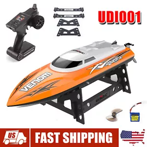 UDI001 RC Boat 2.4G High Speed Remote Control Electric Boat Orange Power Venom - Picture 1 of 13