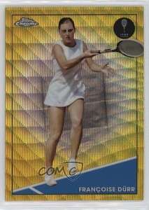 2021 Chrome Gold Wave Refractor /50 Francoise Durr Françoise Dürr #21 Rookie RC