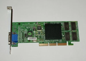 Compaq Nvidia Quadro 2 AGP VGA Grafikkarte 32 MB - Bild 1 von 3