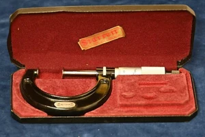 Starrett 256M Disc Micrometer 25-50mm w Ratchet Stop and Lock Nut - Picture 1 of 2