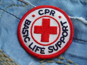 Aufnäher Basic Life Support lebensrettende Maßnahme American Canadian Red Cross - Bild 1 von 1