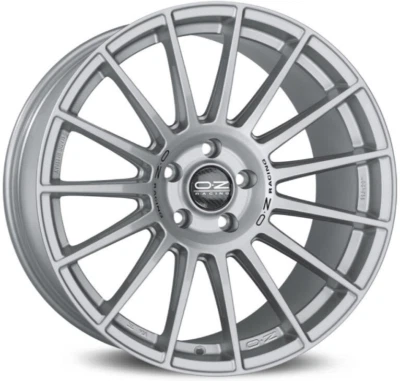 Sommerräder Tesla S Alufelgen OZ Superturismo LM 19 Zoll silber Continental - Bild 1 von 2