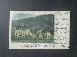 CARTOLINA ARGEGNO LAGO DI COMO VIAGGIATA DEL 1902 SUBALPINA AAA - Imagen 1 de 1