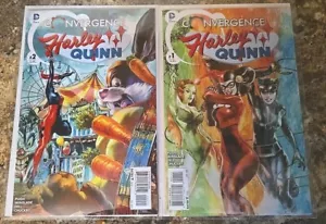 [2 Pack] CONVERGENCE HARLEY QUINN (2015 DC Comics) -- #1-2 -- FULL Series / Set - Picture 1 of 1