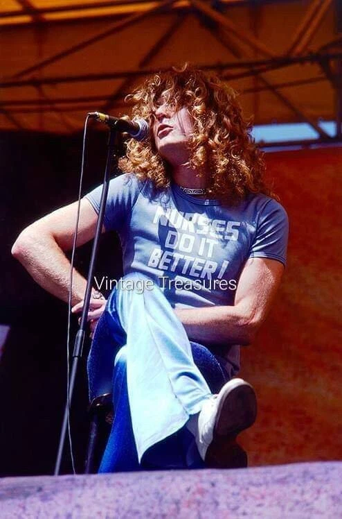 Nurses Do It Better T Shirt Robert Plant Led Zeppelin Oakland Photo Print Poster - Image 1 of 1