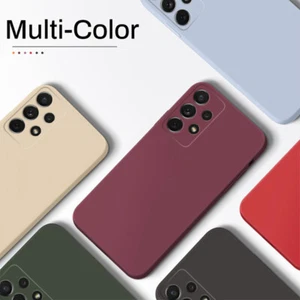 For Samsung S24 S23 S22 Ultra S21 S20 FE A14 A54 A52 Liquid Silicone Case Cover - Picture 1 of 25