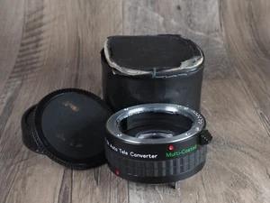 Magnicon 2X Tele Konverter Objektiv mit Tasche Pentax k pk mount 35mm SLR Kontakte - Bild 1 von 6