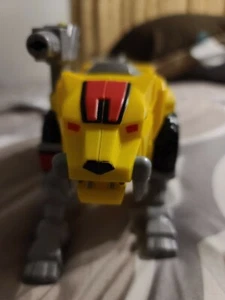 Imaginext Power Rangers GELB 10" SÄBELZAHNTIGER ZORD - Bild 1 von 5