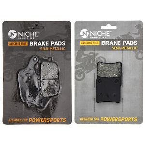 NICHE Brake Pad Set for Honda CRF1000L NC700XD Rear Parking Semi-Metallic