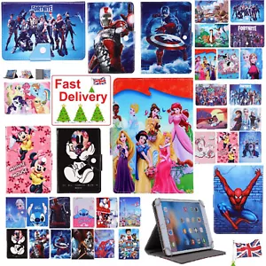 Universal PU Leather Stand Case For Lenovo Tab M8 M10 E7 E8 E10 Tablet kid cover - Picture 1 of 241