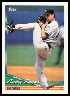 1994 Topps 70 Andy Benes San Diego Padres - Image 1 of 2