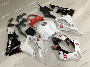 Fit for 07-08 CBR600RR White Black Red ABS Injection Mold Bodywork Fairing Kit - Picture 1 of 5