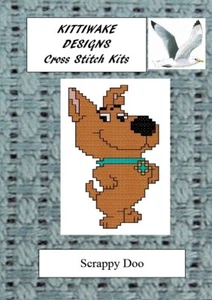 Kit de punto de cruz Scrappy Doo de Kittiwake. Kit de punto de cruz para principiantes - Imagen 1 de 1