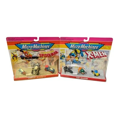 MICROMACHINES 1993 X-MEN Collection And Spiderman Collection #2 - Image 1 of 4