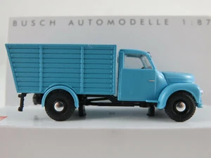 Busch 52098 Framo V901/2 trasportatore di animali (1954) in costruzione chiara 1:87/H0 NUOVO/CONFEZIONE ORIGINALE  - Foto 1 di 10