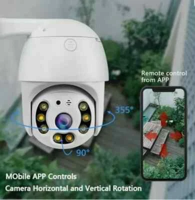 NEGOZIO MATTO TELECAMERA DI SORVEGLIANZA DA ESTERNO SPEED ZOOM MOTORIZZATA WIRELESS DOME WIFI