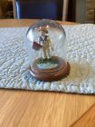 MINNIE MARIA MINIATURES MOVABLE HAND PAINTED PEWTER SAILOR BOY FIGURE IN DOME