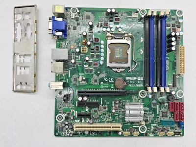 PEGATRON IPMIP-GS Rev: 1.02 DDR3 - microATX - Socket 1156 - con E/S Shield#M2800 Foto 1 de 4