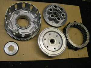 Suzuki 1972 GT750 GT 750 Clutch Assembly Basket Hubs and H-Ware Clean 72 AHRMA - Picture 1 of 13