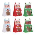 45pcs Christmas Gift Treat Boxes With Window