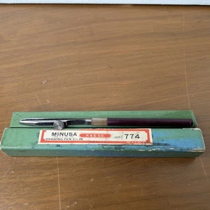 Vintage K&E MINUSA Drawing Pen No 774 5.5" Keuffel and Esser Co Original Box - Picture 1 of 24