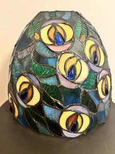 Tiffany Style Stained Glass Wall Sconce Light Shade *shade only - Picture 1 of 7