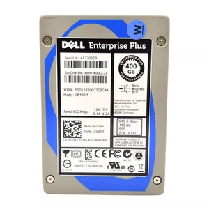 Dell (X10NT) - 400GB Enterprise Plus (SFF 2.5in) 6G SAS-2 SSD (0X10NT) - Picture 1 of 3
