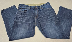 Sonoma Men Size 38x30 Denim Blue Jeans Relgular Fit Straight Leg - Picture 1 of 9