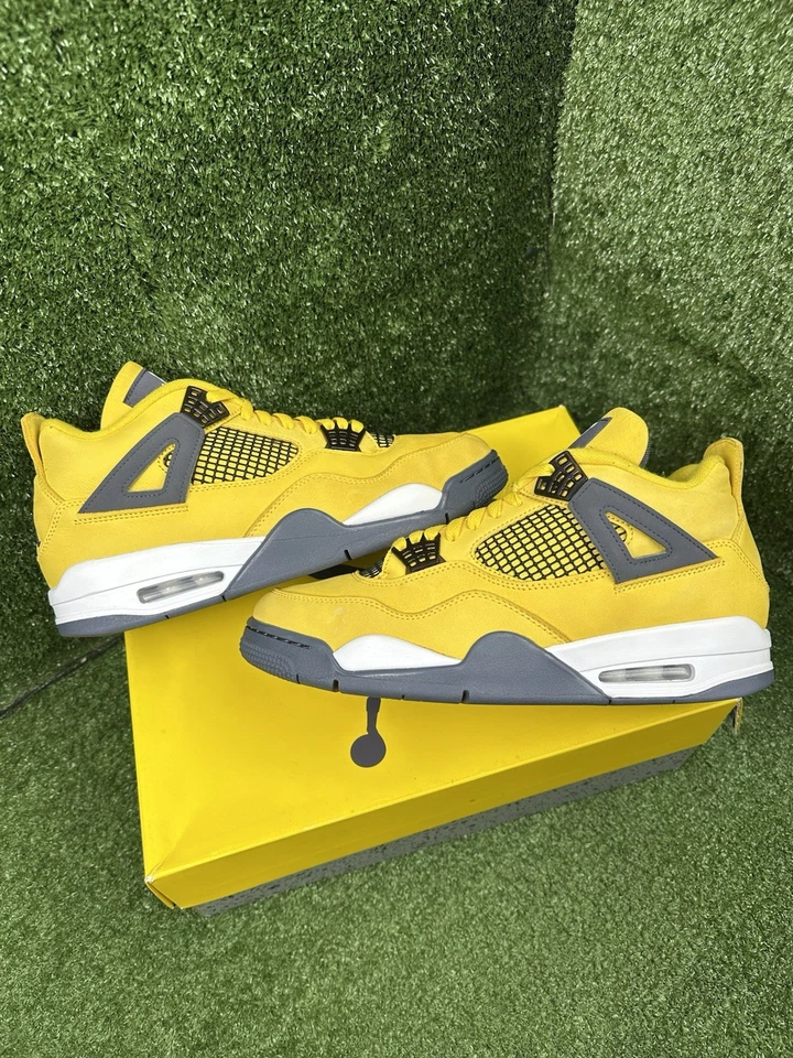 Talla 10.5 - Jordan 4 Retro Mid Lightning Foto 1 de 4