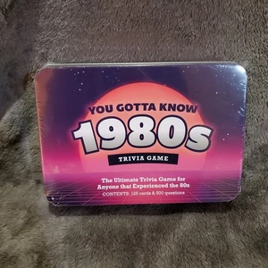 You Gotta Know 1980s Ultimate Trivia Game 500 Questions New and SEALED! - Bild 1 von 5