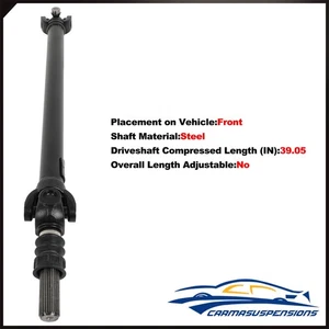 Front Driveshaft 65-9520 For Chevrolet Silverado 2500 3500 HD 2001-07 GMC - Picture 1 of 10