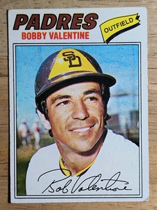 1977 Topps #629 Bobby Valentine (GOOD) - Picture 1 of 2