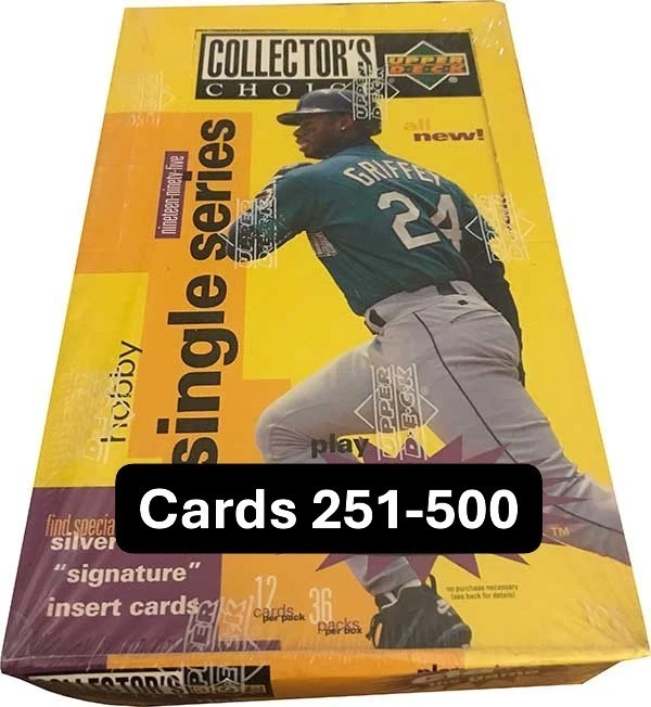 1995 Upper Deck Collectors Choice - U Pick 251-500 Free Ship w/ 2+ - 30% off 4+ - Image 1 of 1