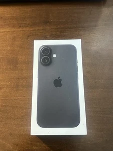 iPhone 16 Black BOX ONLY Empty - Photo 1 sur 2