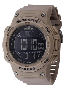 Reloj deportivo de cuarzo con esfera negra digital Invicta Racing 100M para hombre 47526 - Imagen 1 de 4