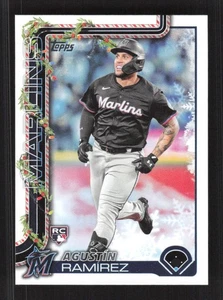 Agustín Ramírez 2025 Topps Holiday Rookie #H19 - Imagen 1 de 3